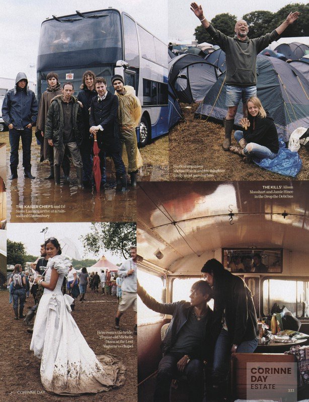 Glastonbury 2005, British Vogue, October 2005 — Image 10 of 14