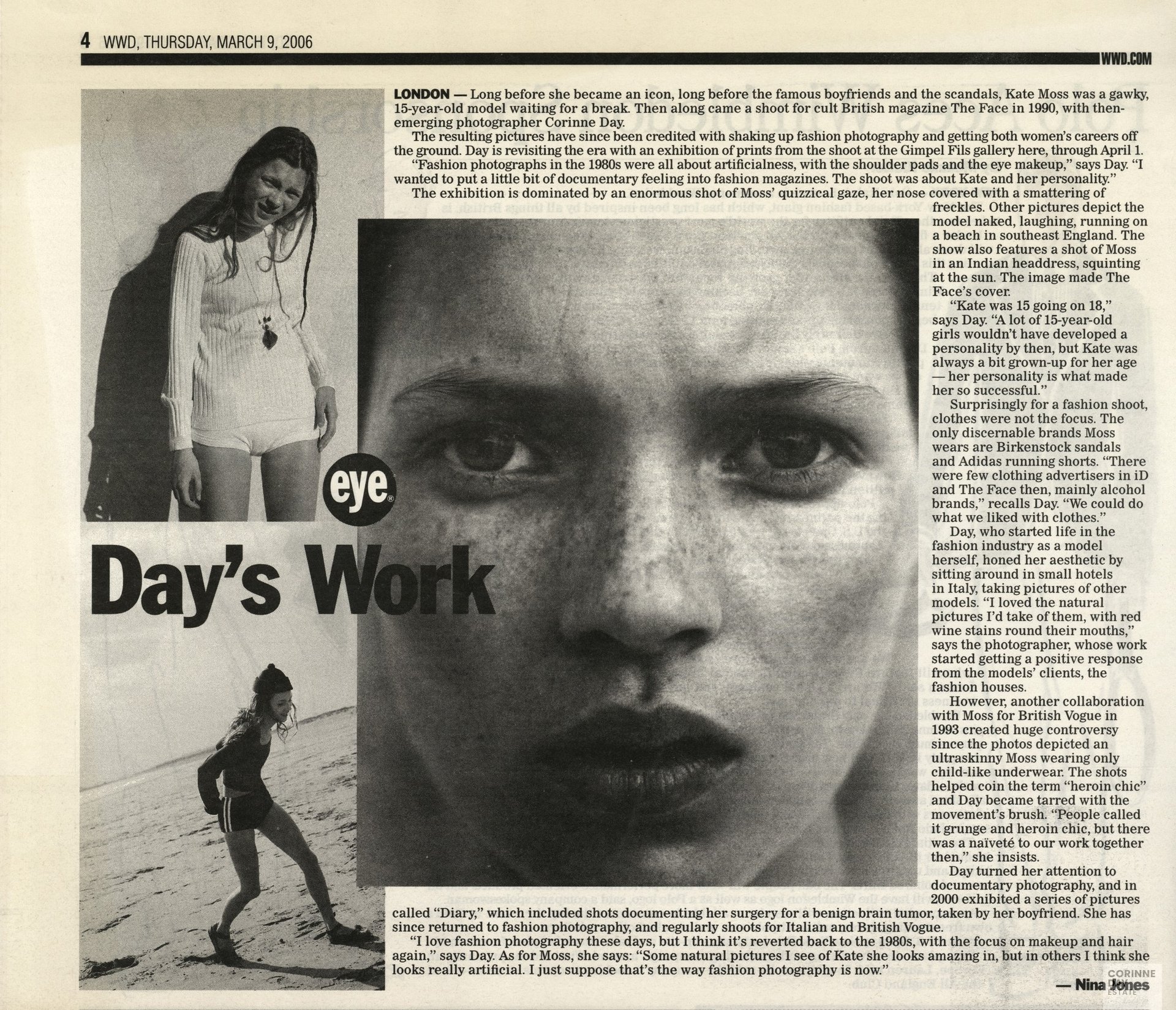 Day's Work, WWD, 9 Mar 2006 — Image 1 of 1