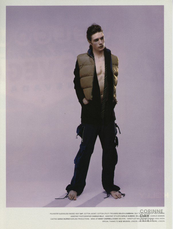 Don't follow me, I'm lost too!, Vogue Hommes International, SUMMER 2003 — Image 9 of 10