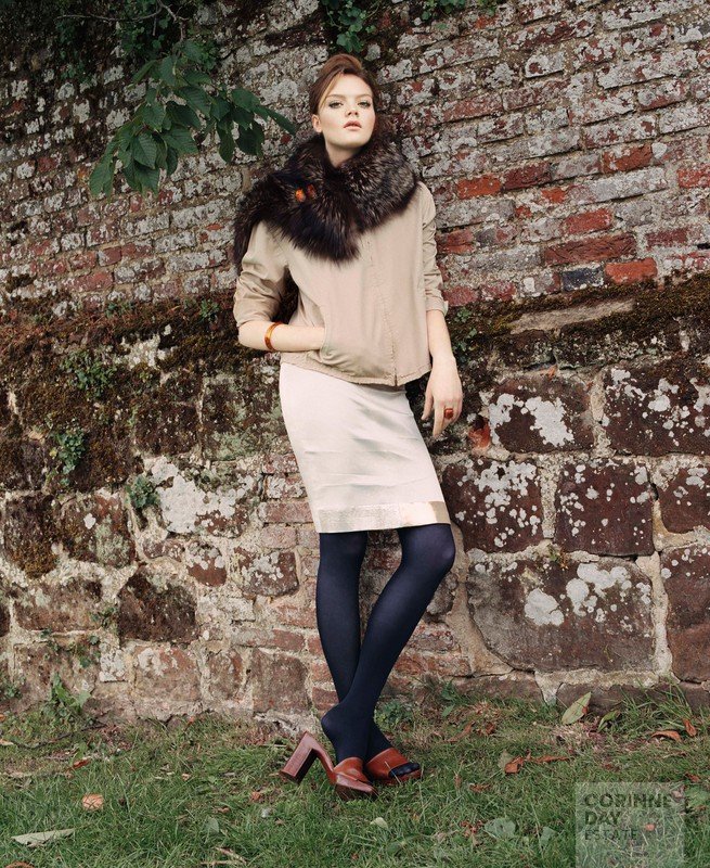 An English Garden, Purple Fashion, October 2004 — Image 5 of 16
