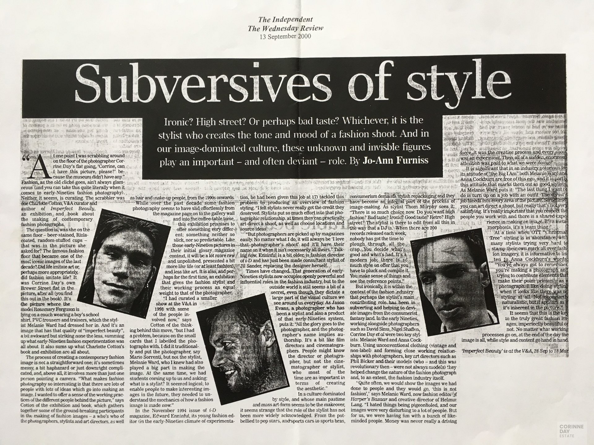 Subversions of style, The Independent, 13 Sep 2000 — Image 1 of 1