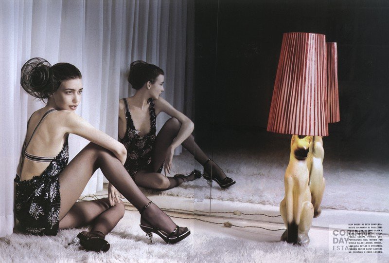 Liz Jagger, Vogue Italia, February 2004 — Image 6 of 6