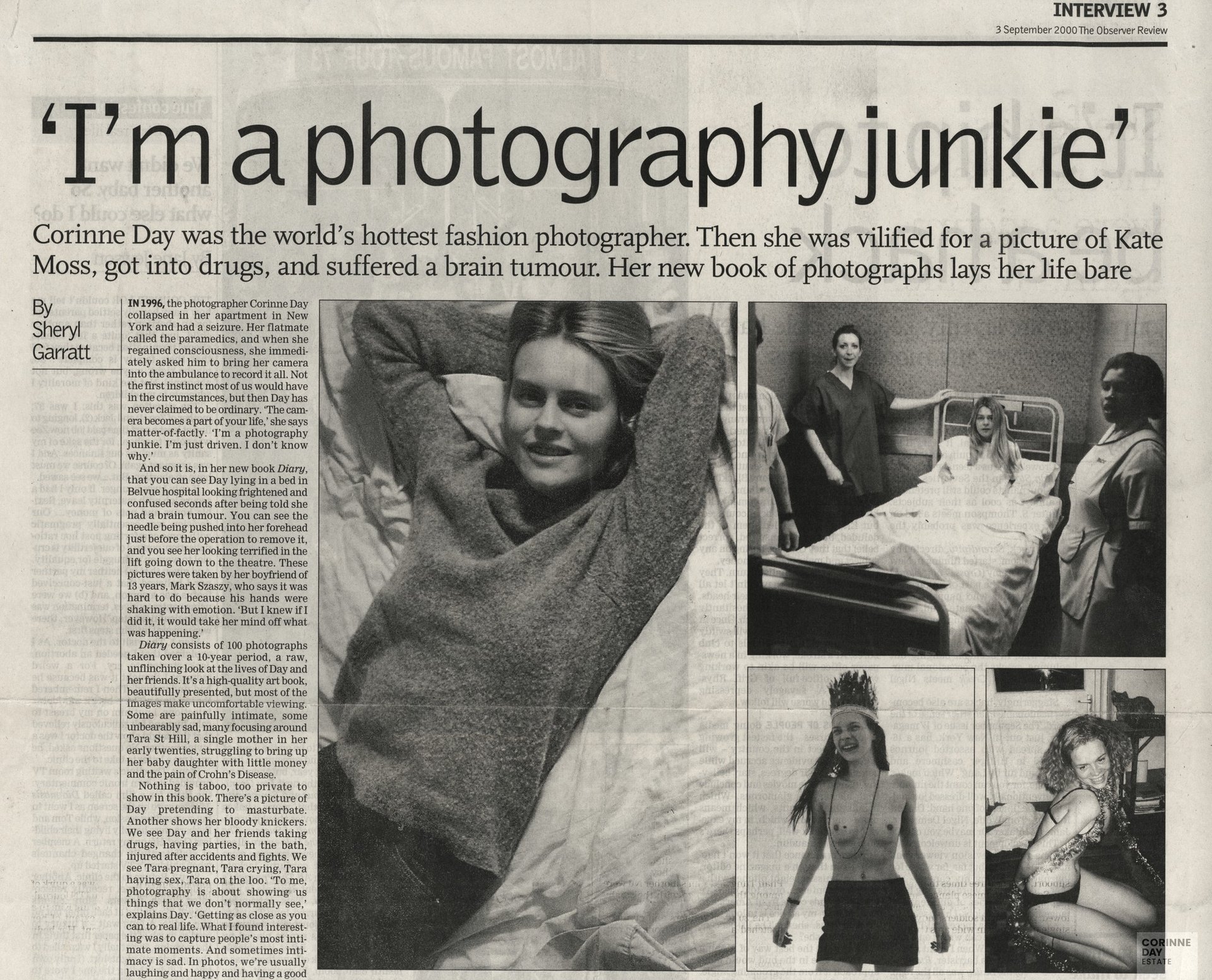 I'm a photography junkie, The Observer Review, 3 Sep 2000 — Image 1 of 2