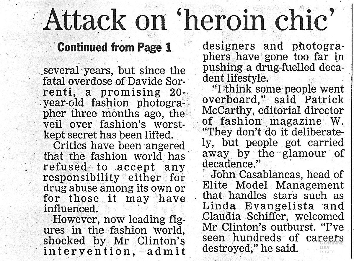 Heroin Chic, Evening Standard, 22 May 1997 — Image 2 of 2