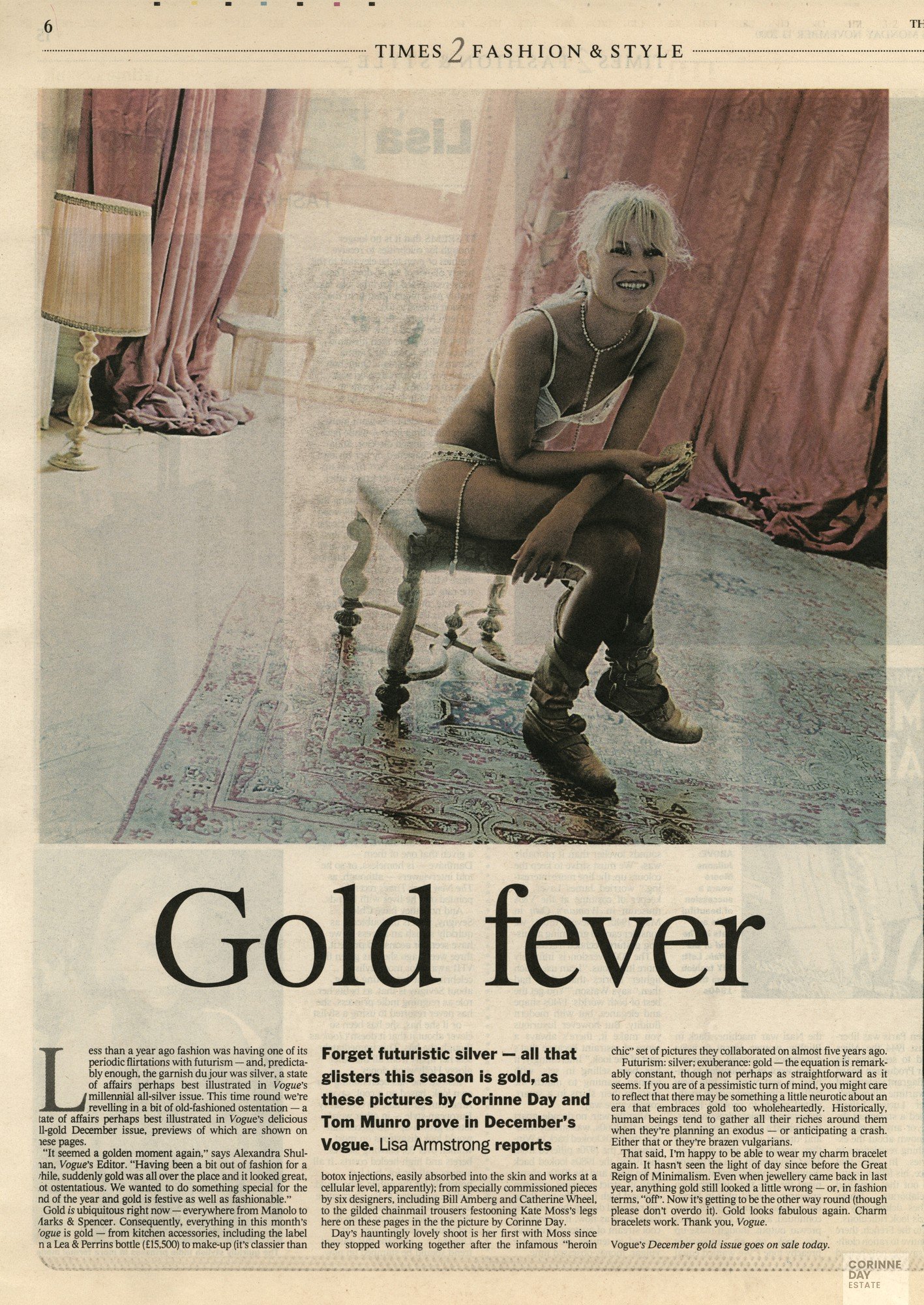 Gold Fever, The Times, Nov 2000 — Image 1 of 1