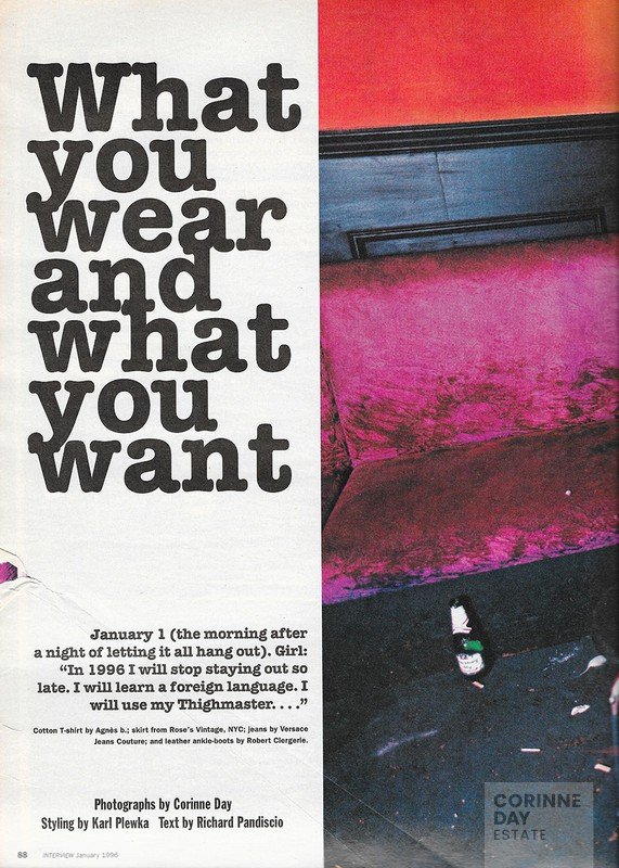 What you wear and what you want, Interview, January 1996 — Image 2 of 6