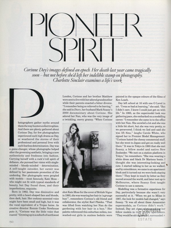 Pioneer Spirit, British Vogue, January 2011 — Image 1 of 7