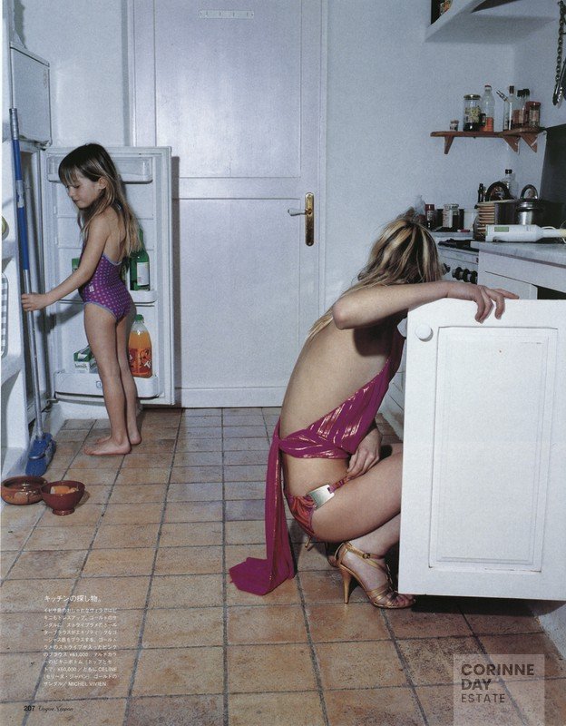 Girl in a bikini Ibiza, Vogue Nippon, July 2003 — Image 3 of 10