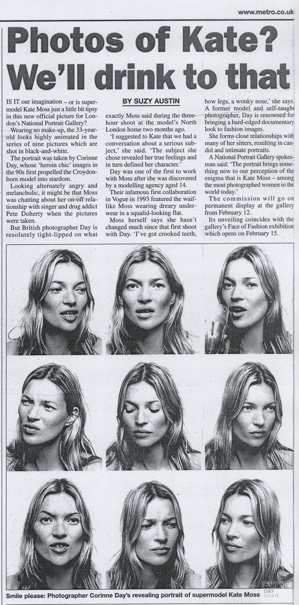 Photos of Kate? We'll drink to that, The Metro, 5 Feb 2007 — Image 1 of 1