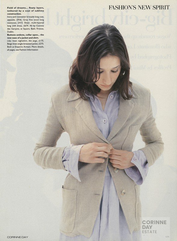 Fashion's New Spirit, British Vogue, March 1993 — Image 15 of 15
