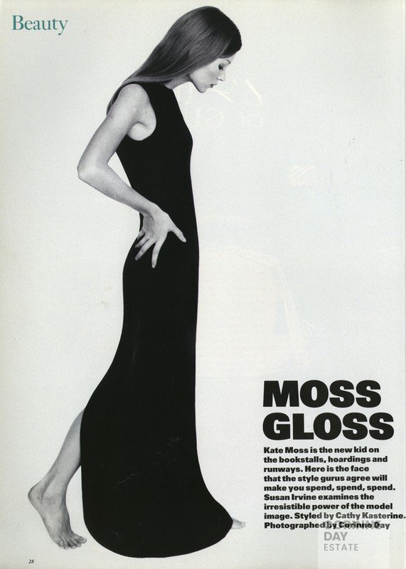 Moss Gloss, Tatler, January 1993 — Image 1 of 3