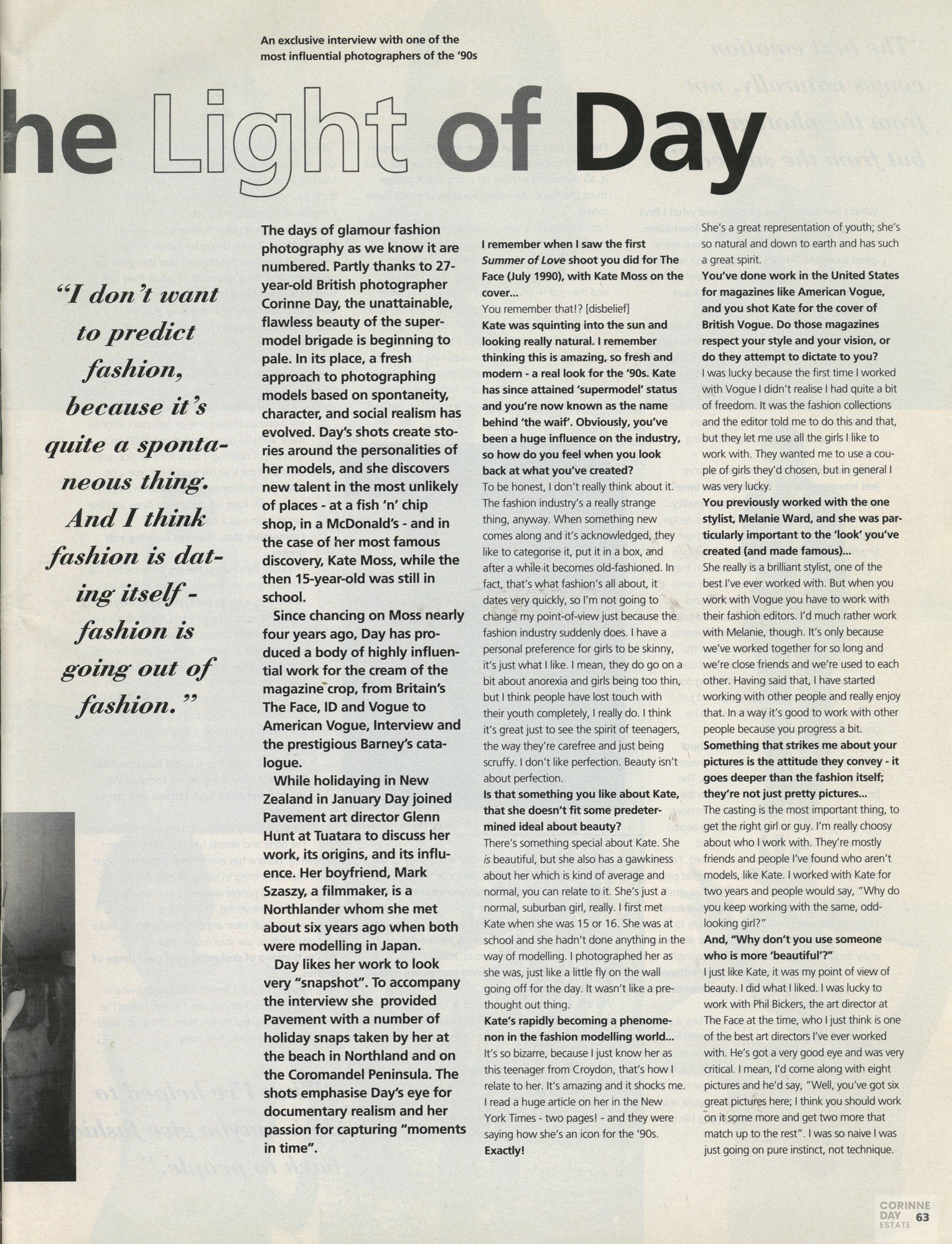 The Light of Day, Pavement, 1994 — Image 2 of 2