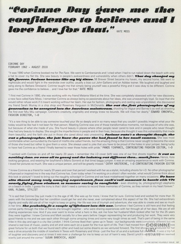 The Define Yourself Issue, i-D, FALL 2010 — Image 2 of 2