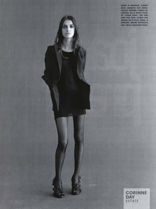 Joana Preiss, Vogue Italia, February 2003 — Image 7 of 9