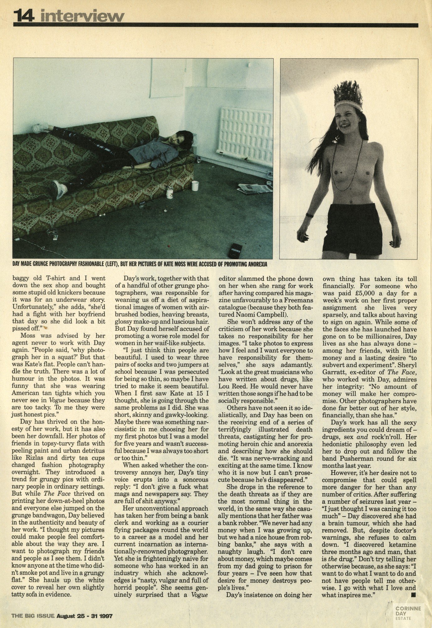 Troubles with my camera, The Big Issue, 25 Aug 1997 — Image 2 of 2
