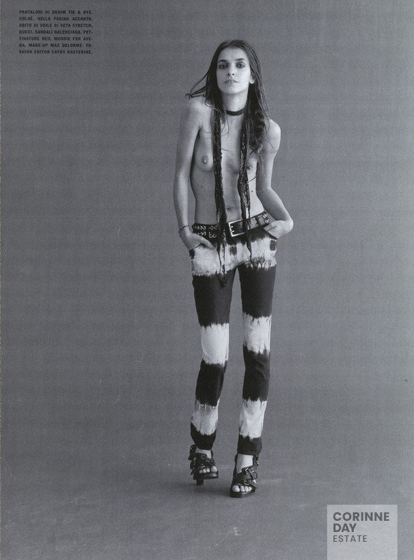 Joana Preiss, Vogue Italia, February 2003 — Image 2 of 9