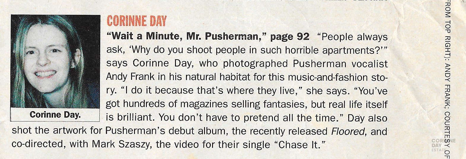Wait a Minute Mr Pusherman, Interview, Mar 1997 — Image 1 of 1