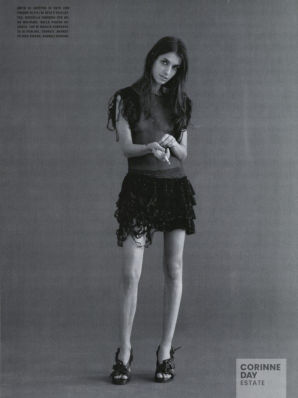 Joana Preiss, Vogue Italia, February 2003 — Image 6 of 9