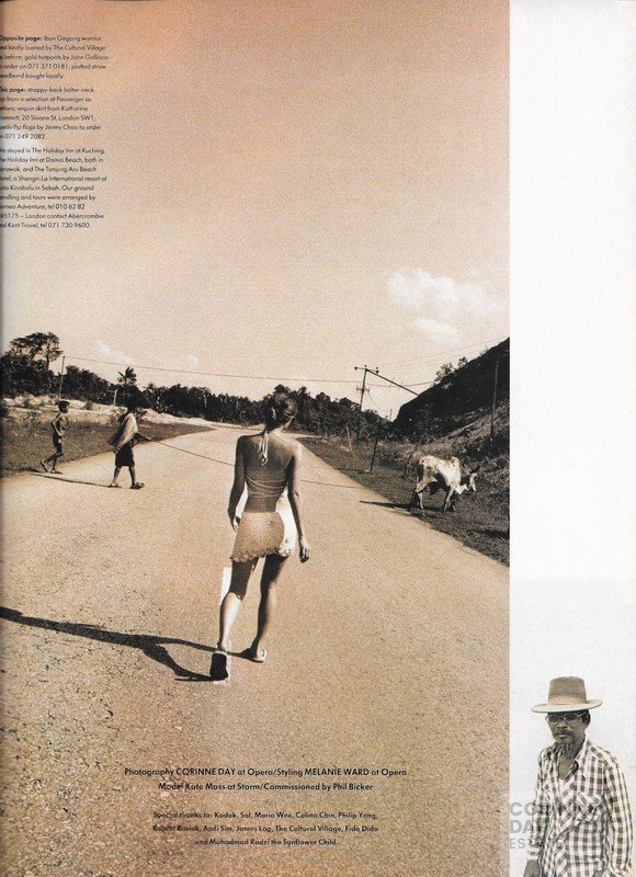 Borneo, The Face, August 1991 — Image 8 of 10