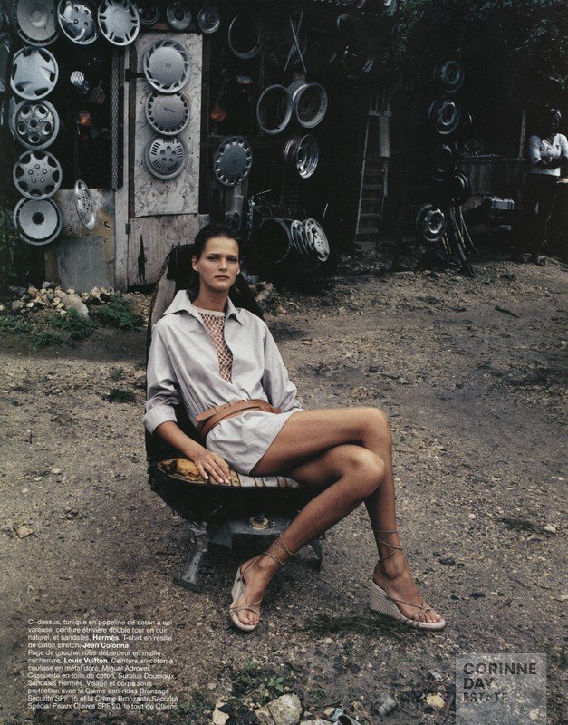 Jamaique Safari, Vogue Paris, July 2001 — Image 2 of 9