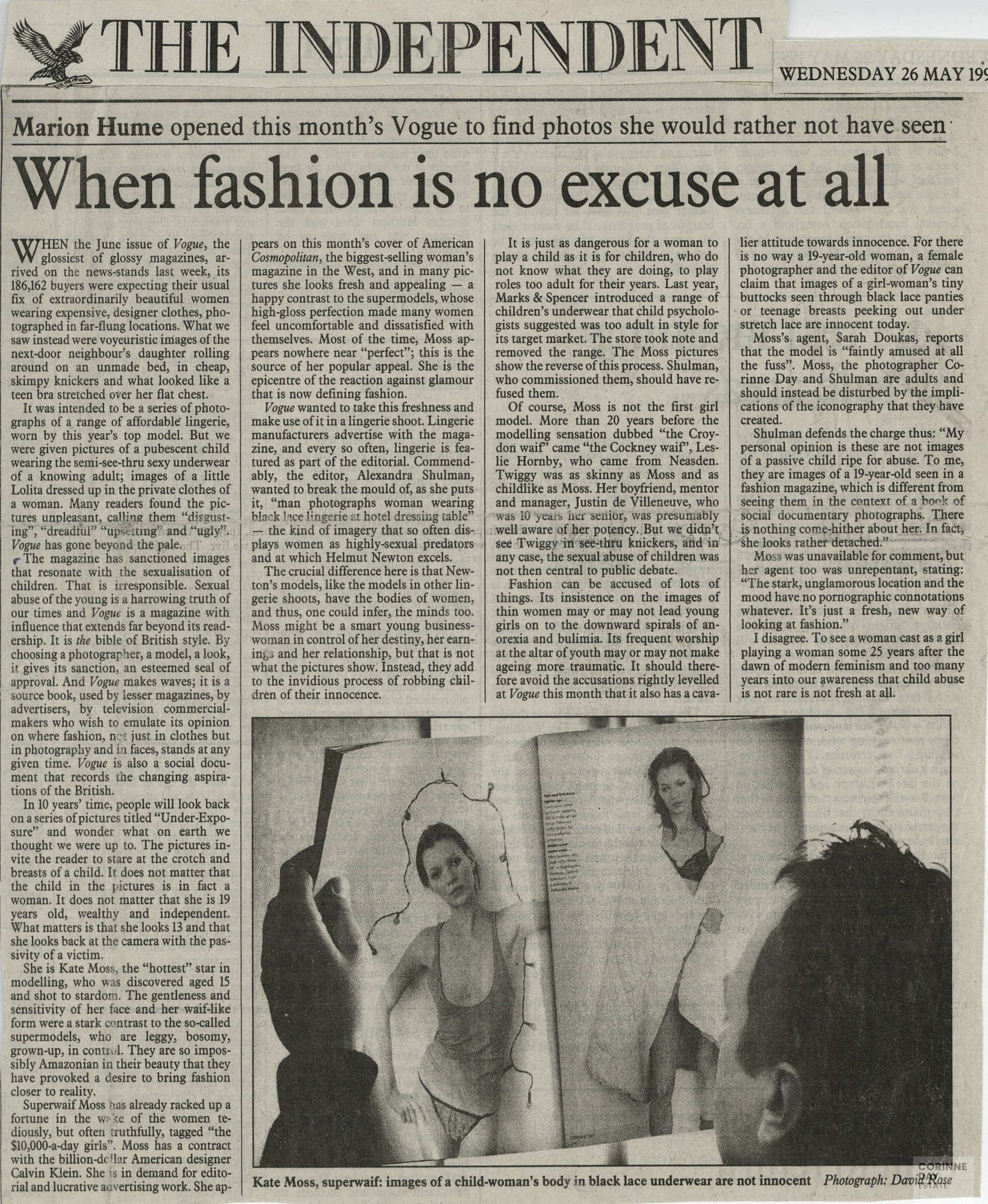 When fashion is no excuse at all, The Independent, 26 May 1993 — Image 1 of 1