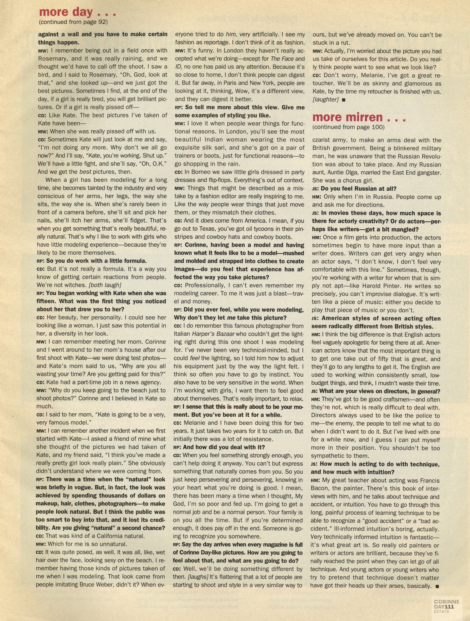 Corinne's new day, Interview, Jan 1993 — Image 7 of 8