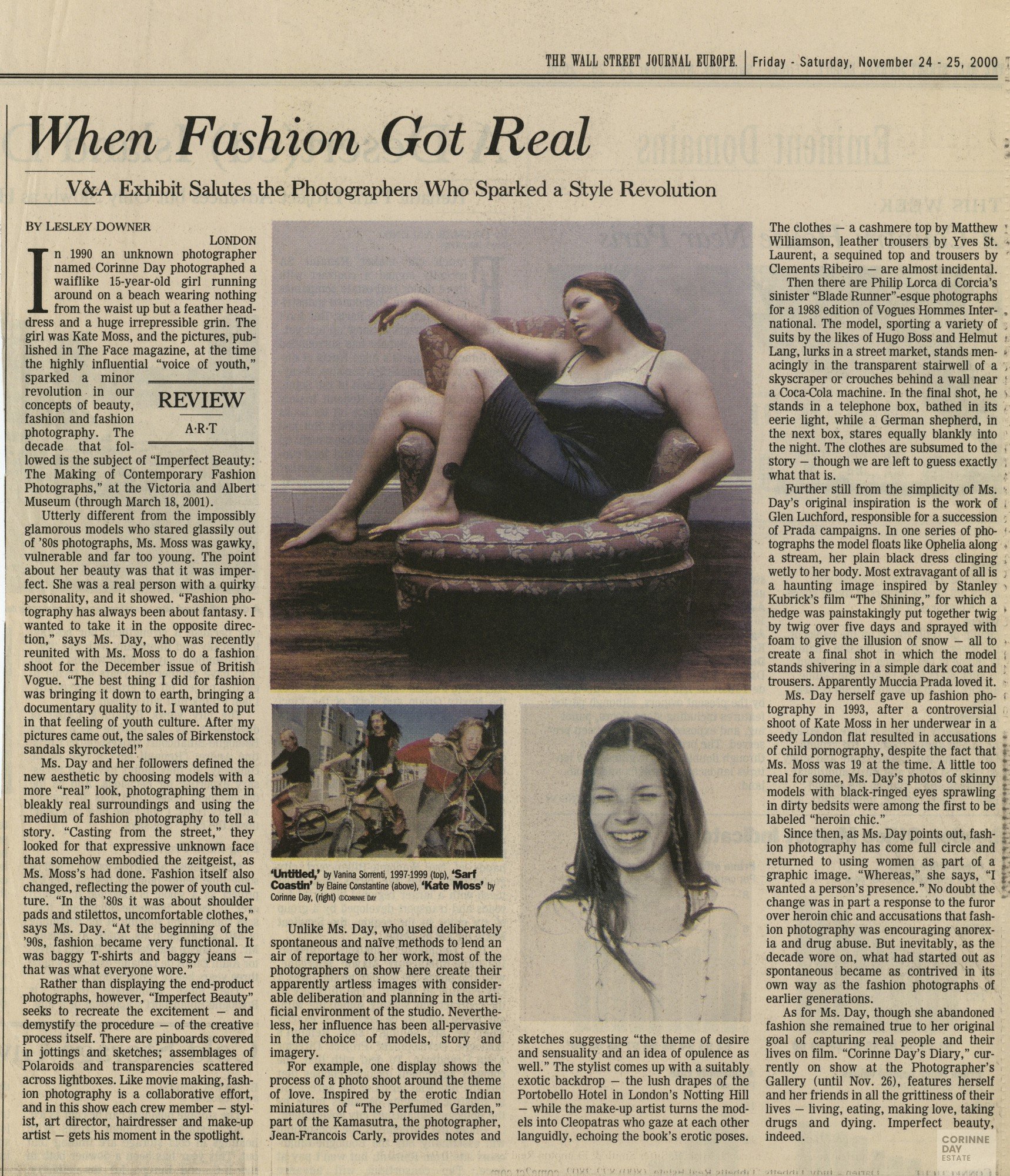When Fashion Got Real, The Wall Street Journal, Nov 2000 — Image 1 of 1