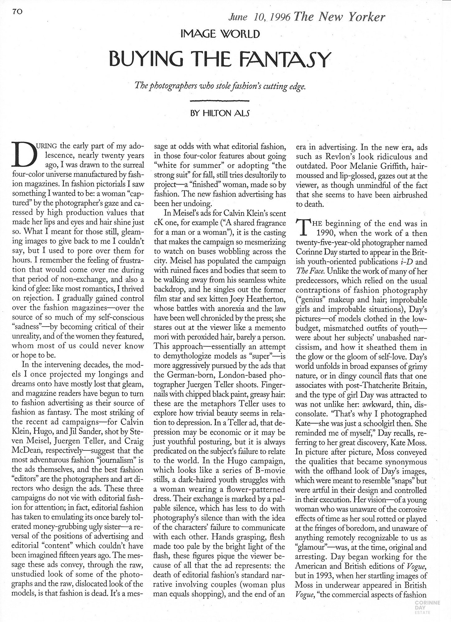 Buying the Fantasy, The New Yorker, 10 Jun 1996 — Image 1 of 2