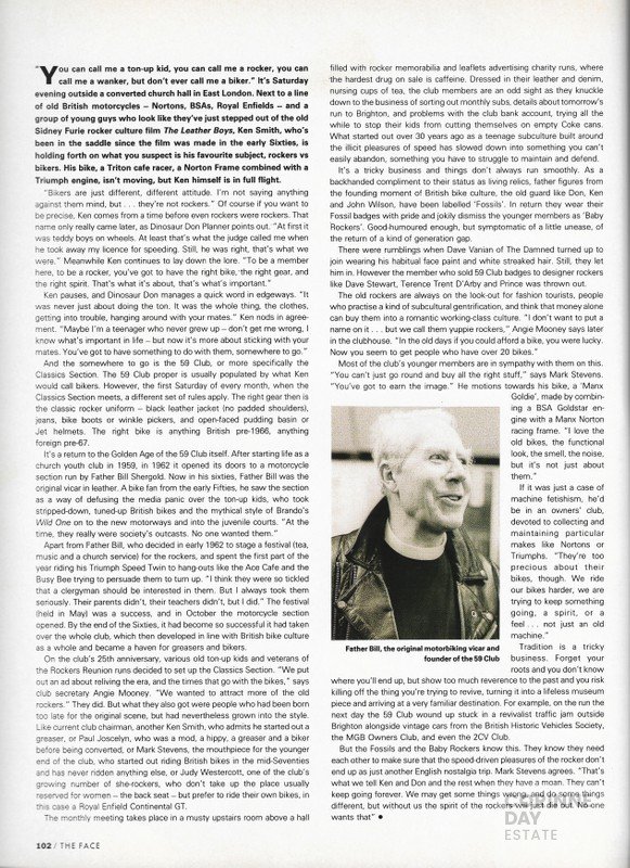 59 Club, The Face, October 1990 — Image 3 of 8