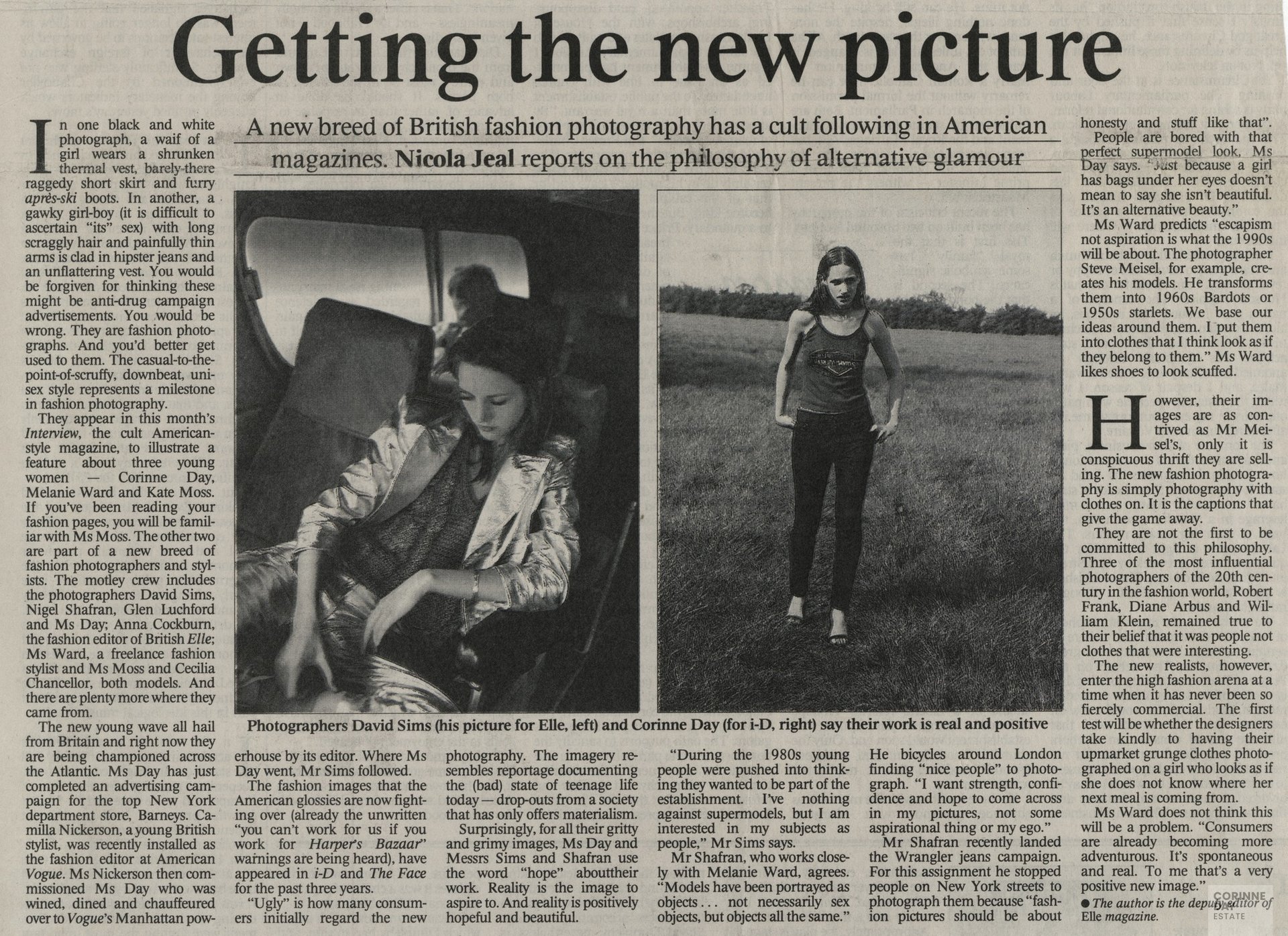 Getting the new picture, The Times, 27 Jan 1993 — Image 1 of 1