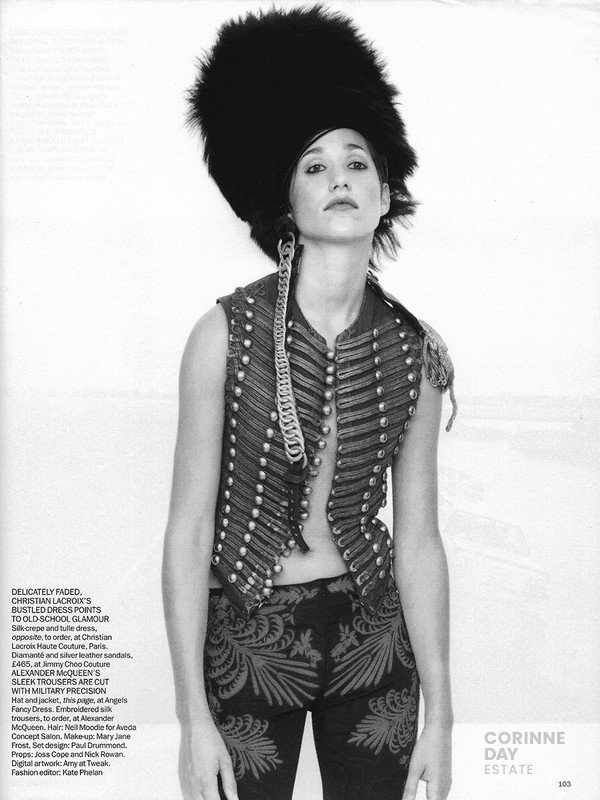 The morning after the year before..., British Vogue, January 2002 — Image 5 of 9