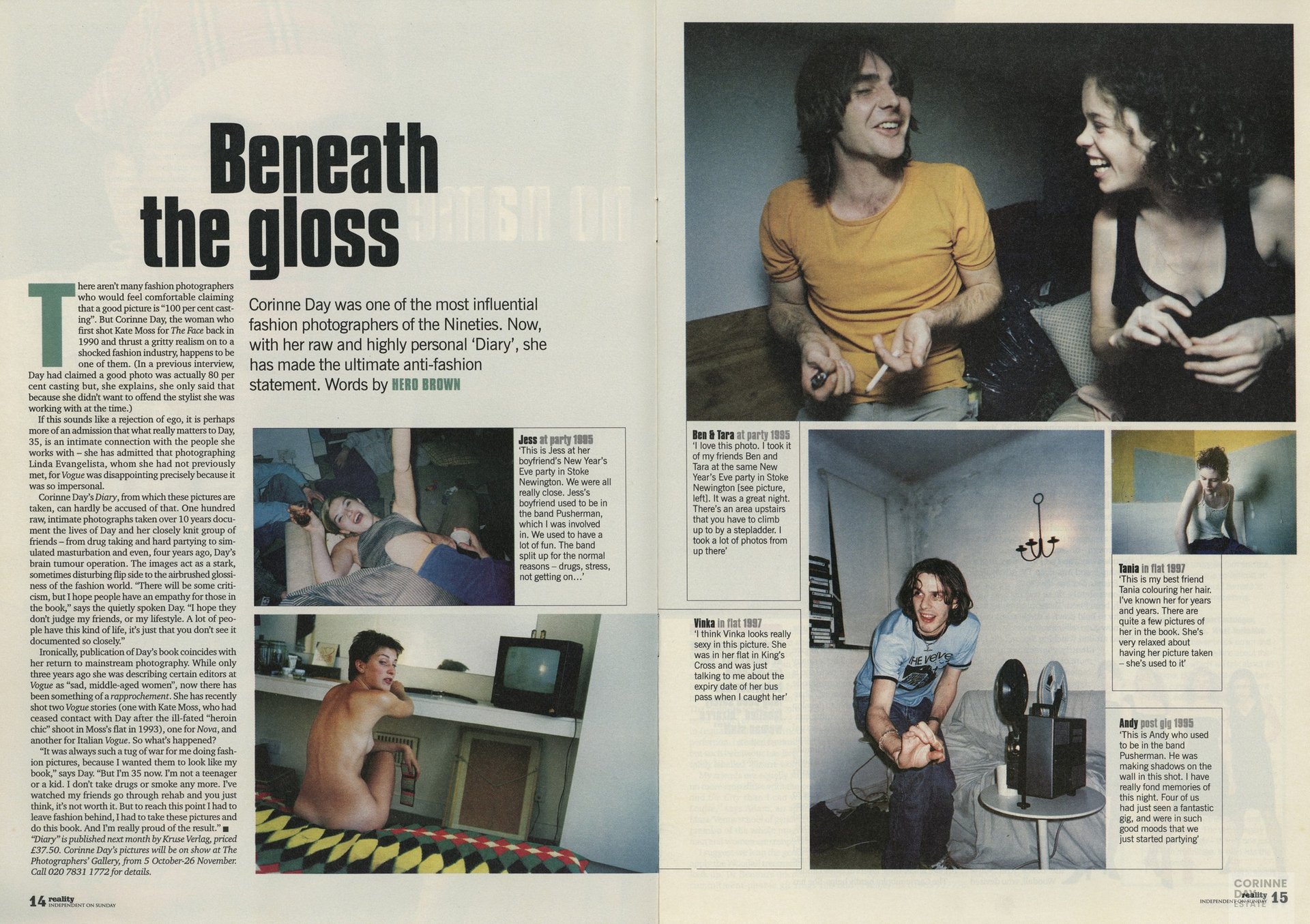 Beneath the gloss, The Independnent on Sunday, 17 Sep 2000 — Image 1 of 1