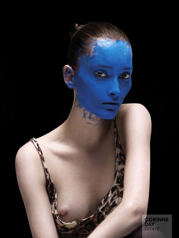Blue in the face, Vogue Italia, August 2006 — Image 1 of 10