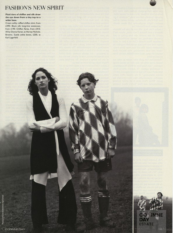 Fashion's New Spirit, British Vogue, March 1993 — Image 4 of 15