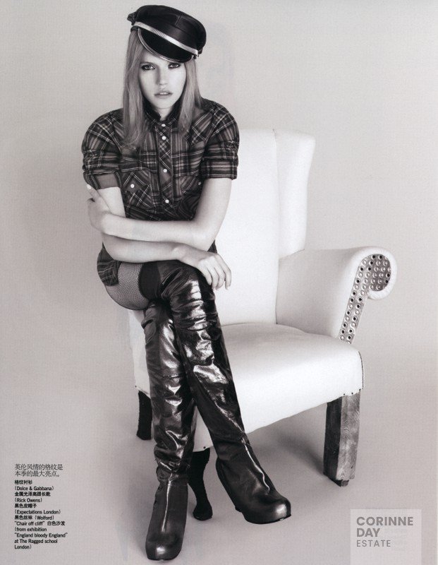 Pretty in Punk, Vogue China, September 2008 — Image 3 of 12