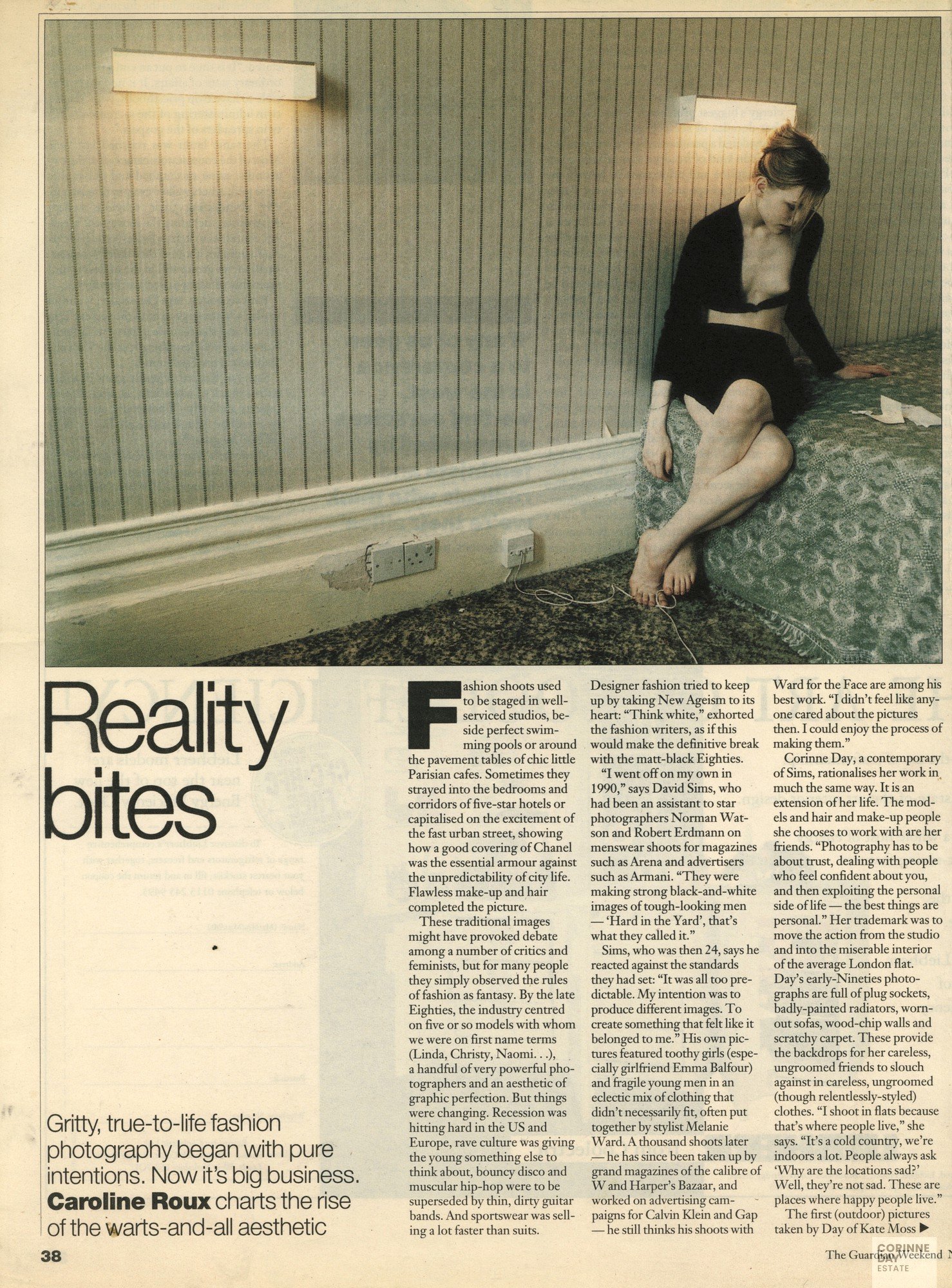 Reality bites, The Guardian Weekend, 2 Nov 1996 — Image 1 of 1