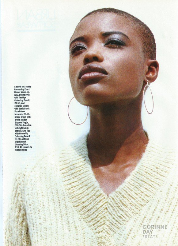 Best Buys - Lorraine Pascal, Elle, November 1991 — Image 2 of 5