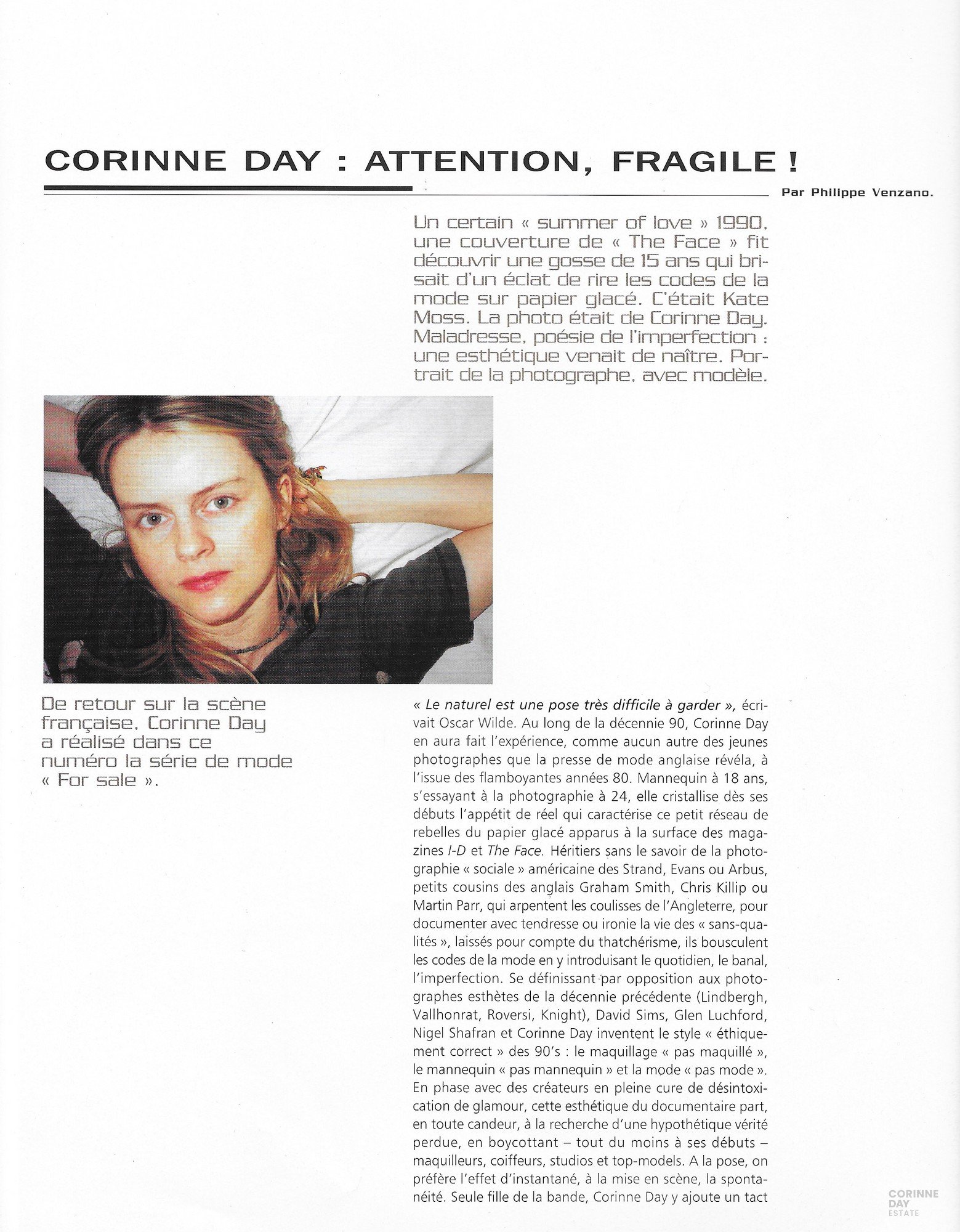 Corinne Day, Attention, Fragile, Mixte, 1 Jun 2000 — Image 2 of 3