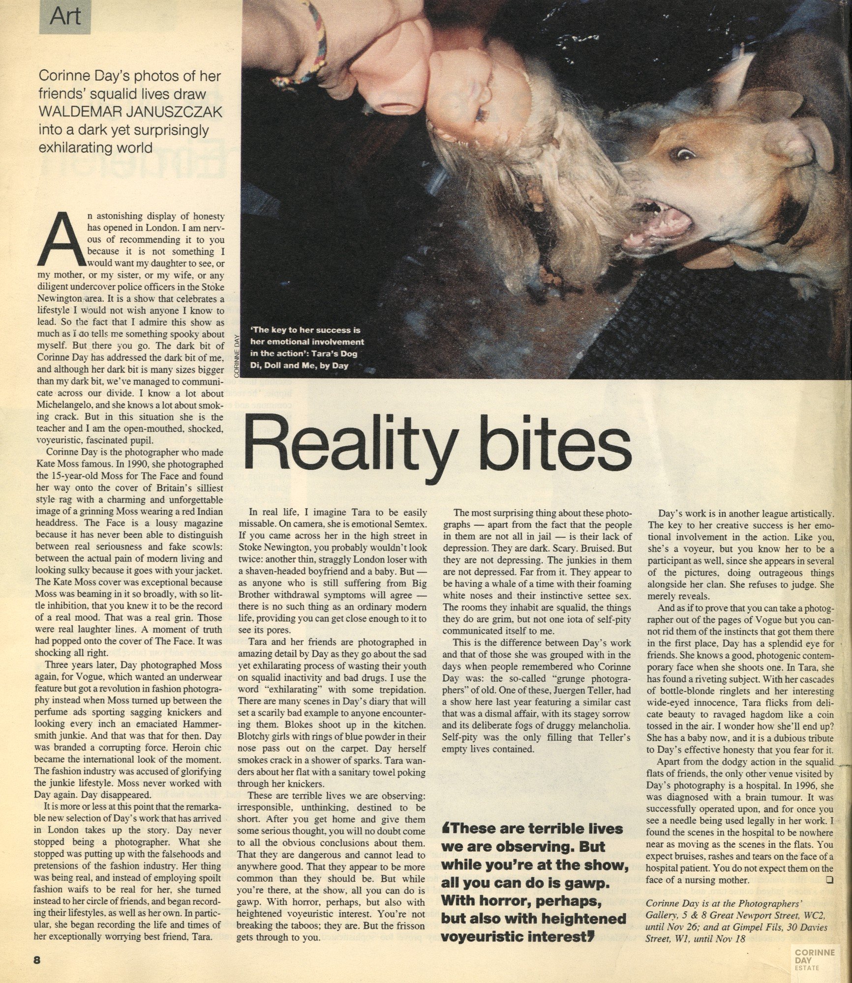 Reality bites, The Sunday Times, 2000 — Image 1 of 1