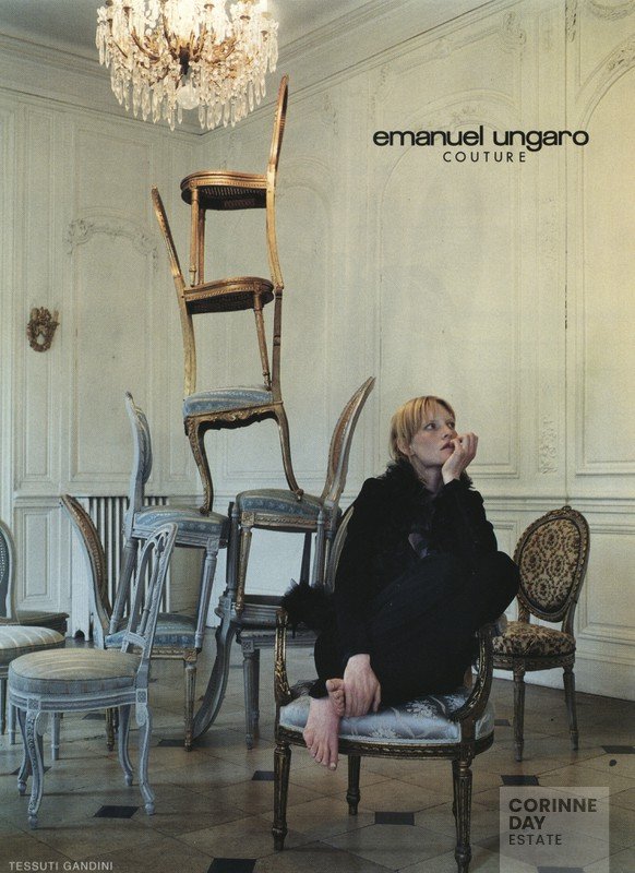 Emanuel Ungaro Couture, Vogue Italia, September 2001 — Image 1 of 9