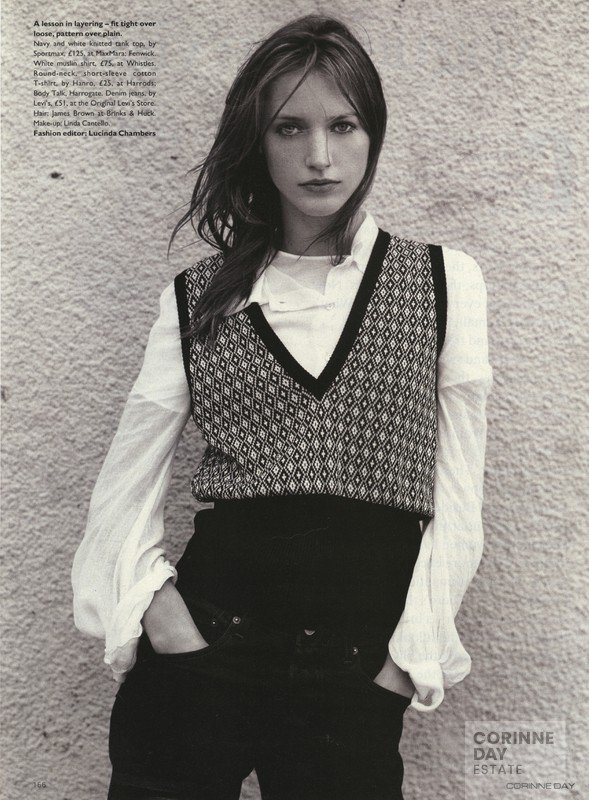 Fashion's New Spirit, British Vogue, March 1993 — Image 3 of 15