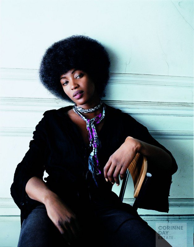 Naomi Campbell, British Vogue, 2002 — Image 3 of 4