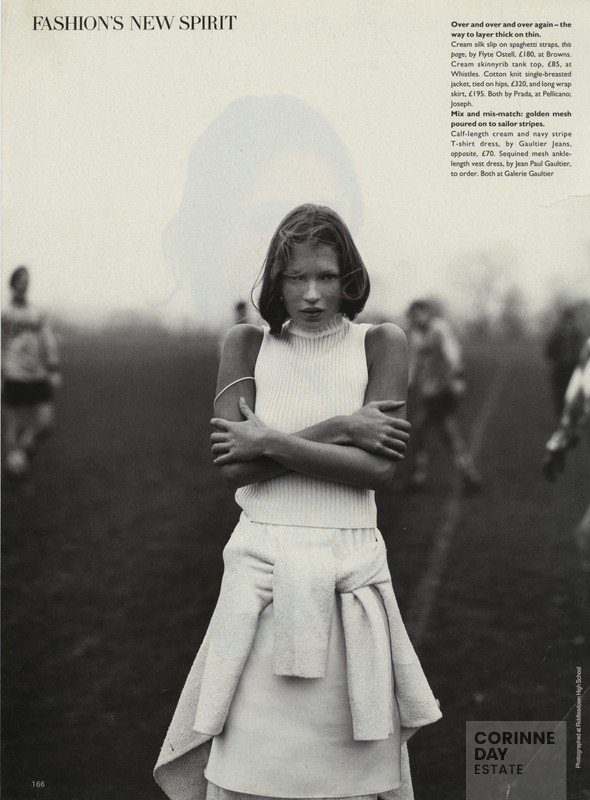 Fashion's New Spirit, British Vogue, March 1993 — Image 10 of 15